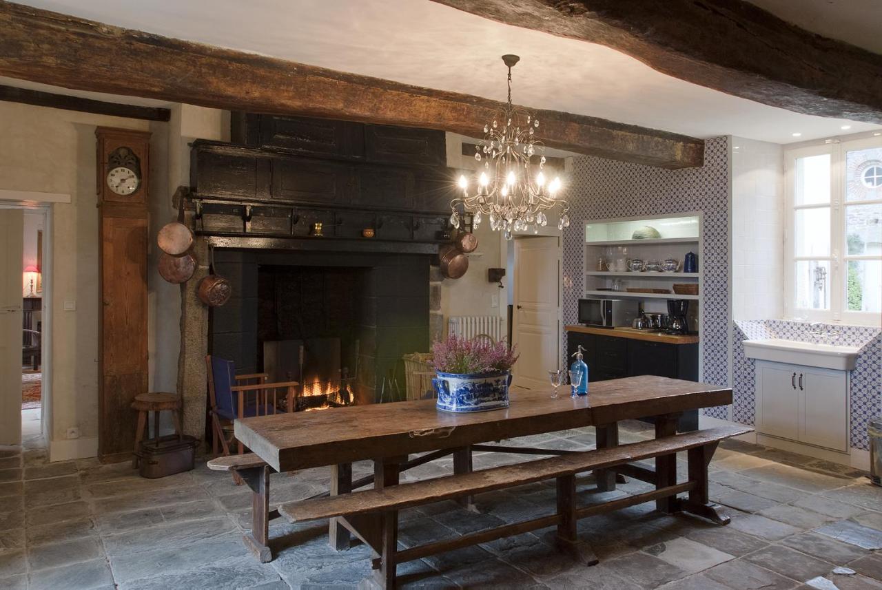 Manoir Du Mesnil De Bas Villa Bréhal Eksteriør billede