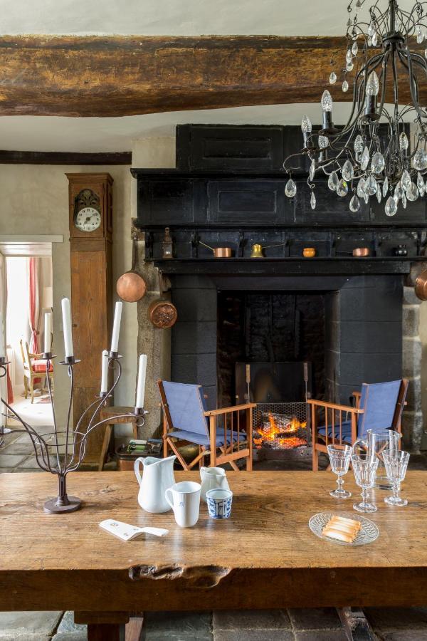 Manoir Du Mesnil De Bas Villa Bréhal Eksteriør billede